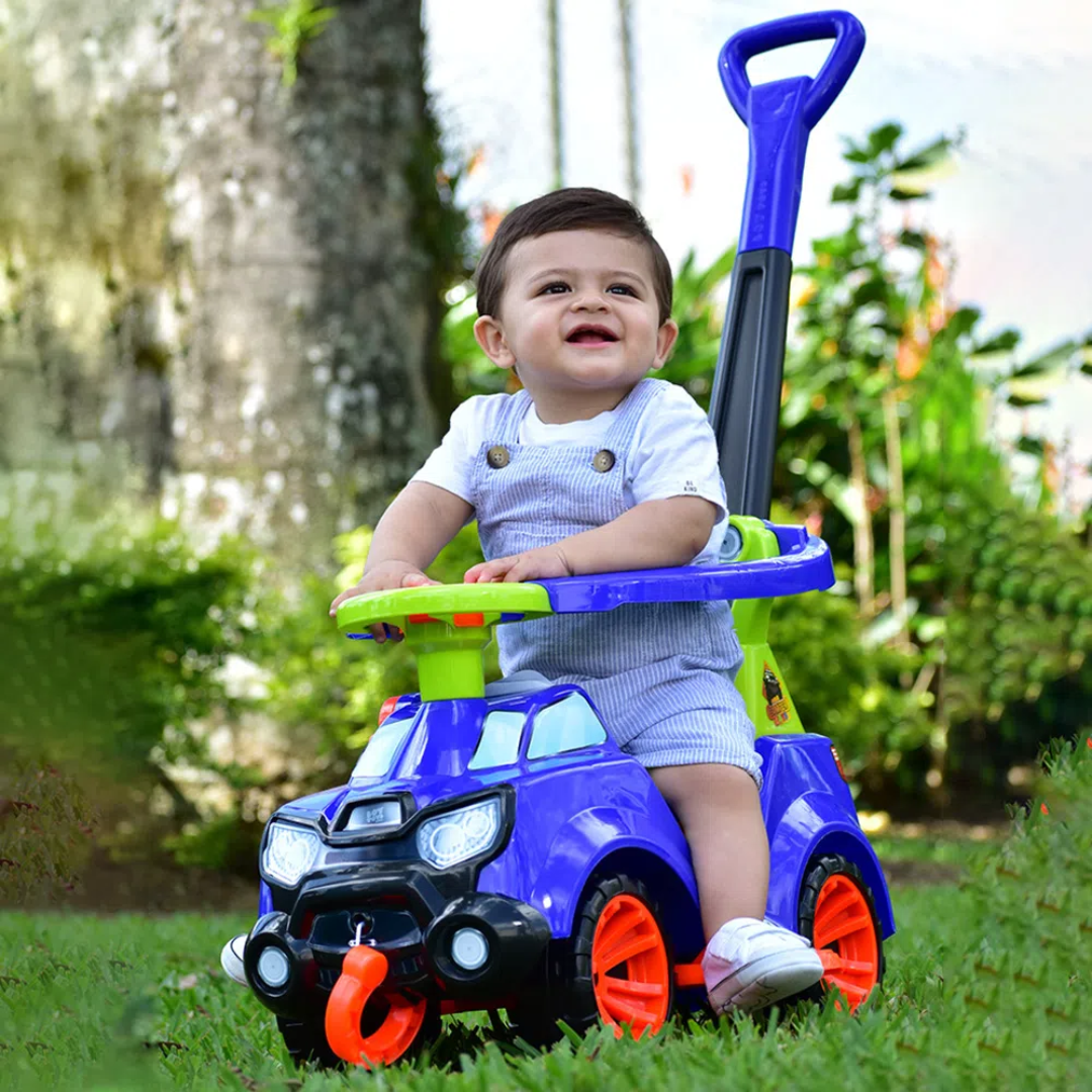 CARRO 3 EN 1 CAMINADO, PASEADOR Y MONTABLE