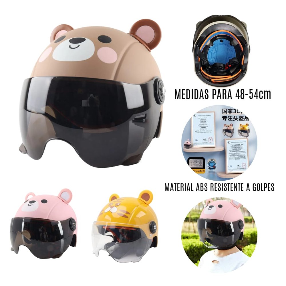 CASCO DE MOTO PARA NIÑOS