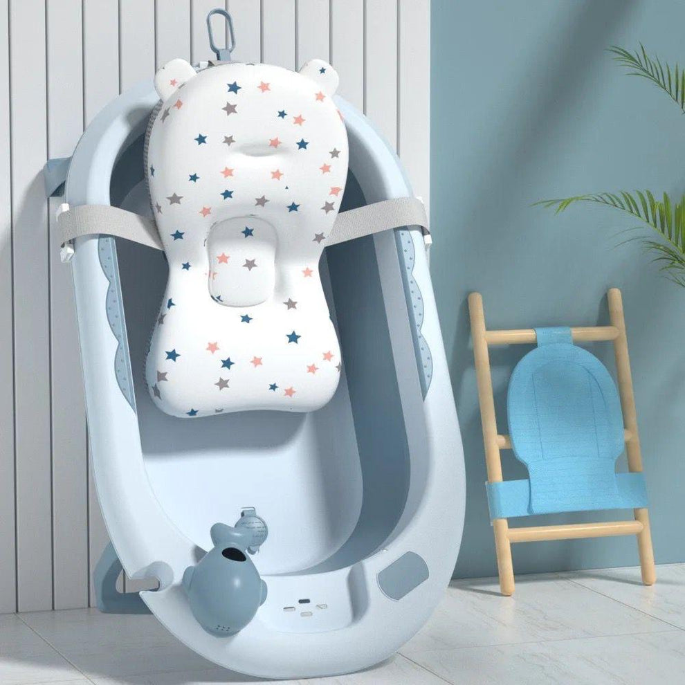 COMBO BAÑERA PLEGABLE + COJIN + TERMOMETRO