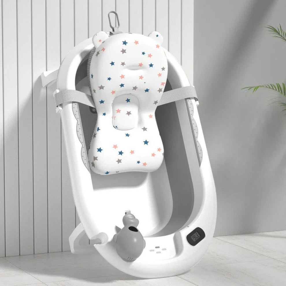 COMBO BAÑERA PLEGABLE + COJIN + TERMOMETRO