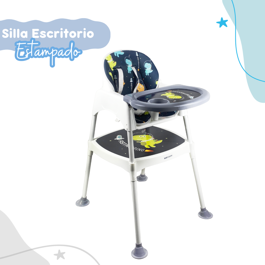 SILLA COMEDOR ESCRITORIO 3 EN 1