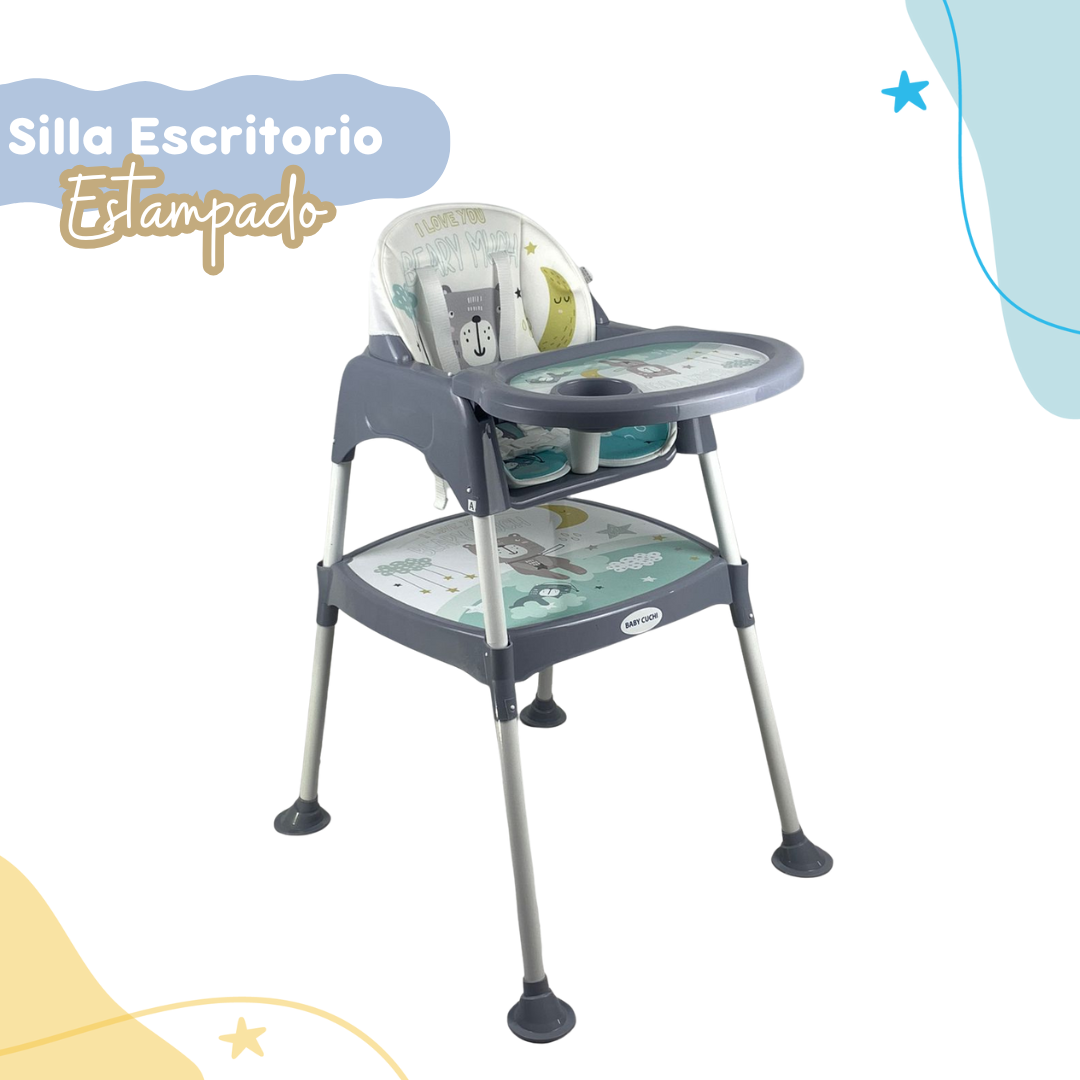 SILLA COMEDOR ESCRITORIO 3 EN 1