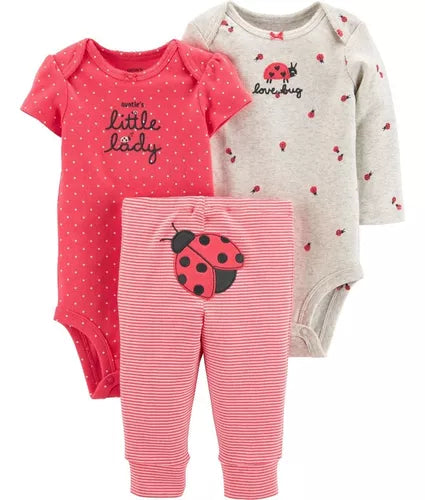 CONJUNTO 3 PIEZAS PANTALON LARGO