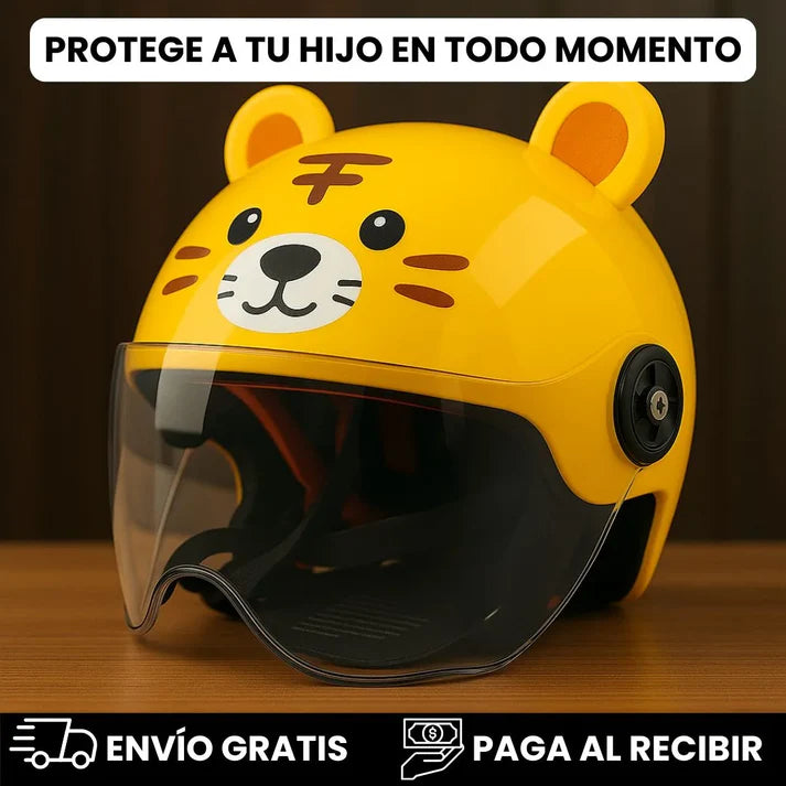 CASCO DE MOTO PARA NIÑOS