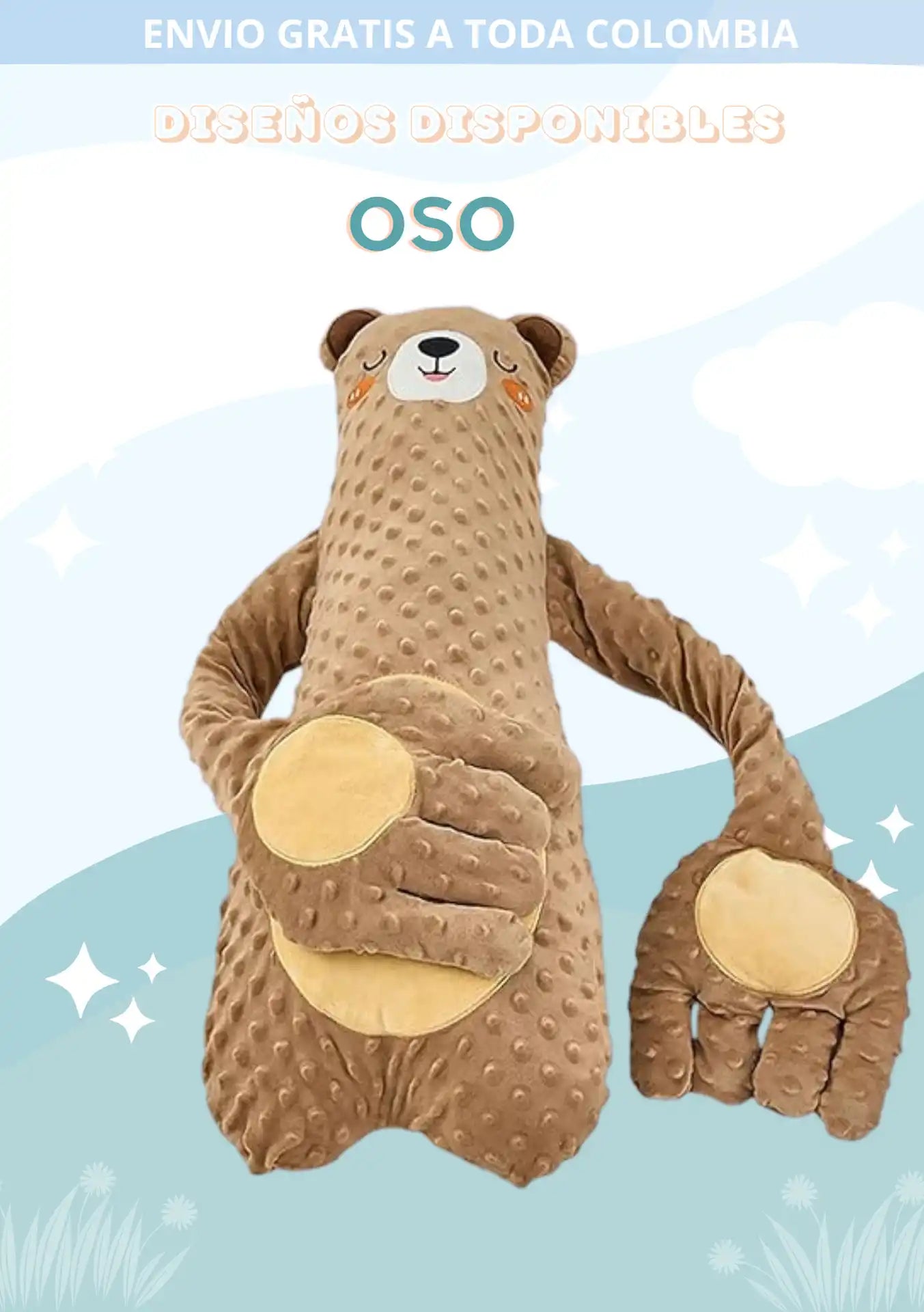 👼 PELUCHE DE APEGO PALMADITAS A TU BEBÉ ❤️ 🎁CARGA USB + CONTROL REMOTO🎁