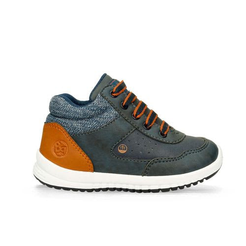 BOTAS AZUL/MOSTAZA