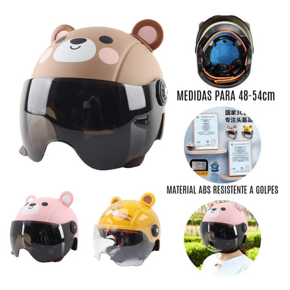 CASCO DE MOTO PARA NIÑOS