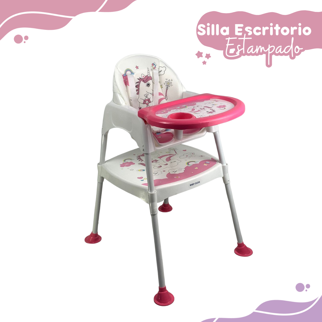 SILLA COMEDOR ESCRITORIO 3 EN 1