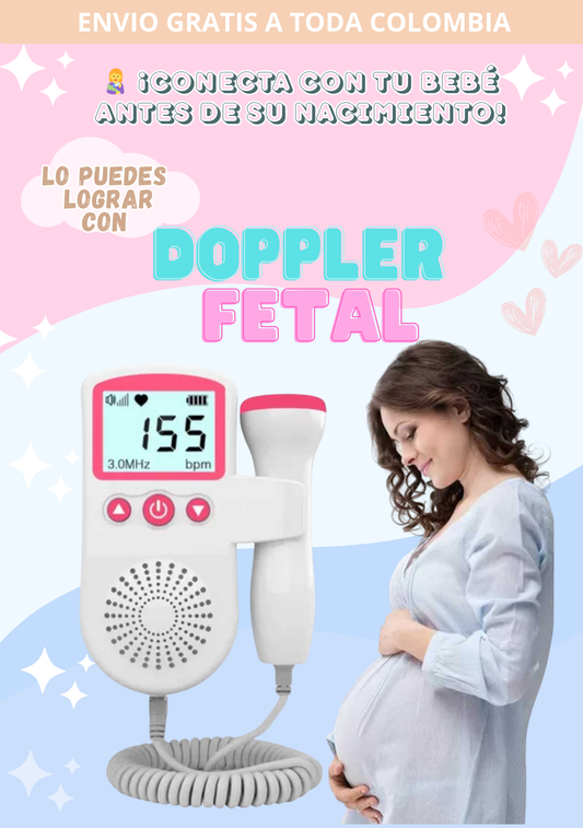 🤰🏻DOPPLER FETAL + GRATIS GEL CONDUCTOR DOTAMEDICAS ❤️