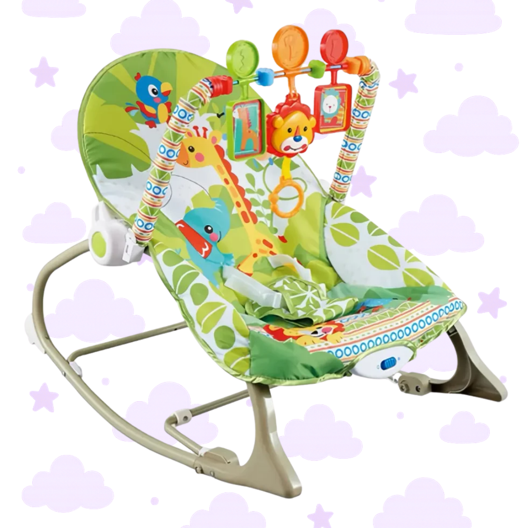 👶🏻SILLA MECEDORA VIBRADORA ❤️(Incluyen toldillo o mosquitero)