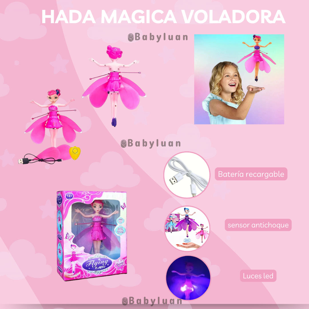 🧚🏻‍♀️🌈HADA MAGICA VOLADORA👸🏻