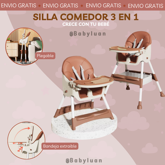 SILLA COMEDOR 3 EN 1