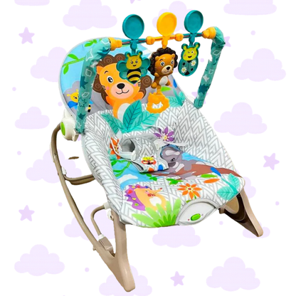 👶🏻SILLA MECEDORA VIBRADORA ❤️(Incluyen toldillo o mosquitero)