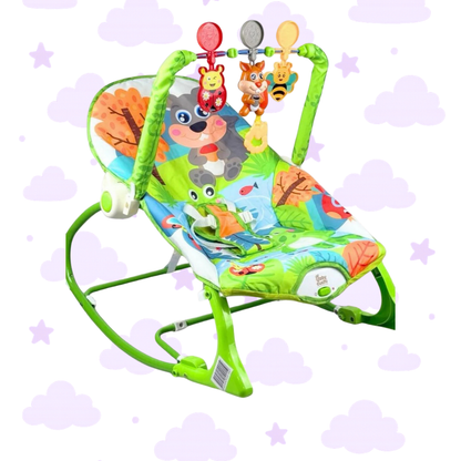 👶🏻SILLA MECEDORA VIBRADORA ❤️(Incluyen toldillo o mosquitero)