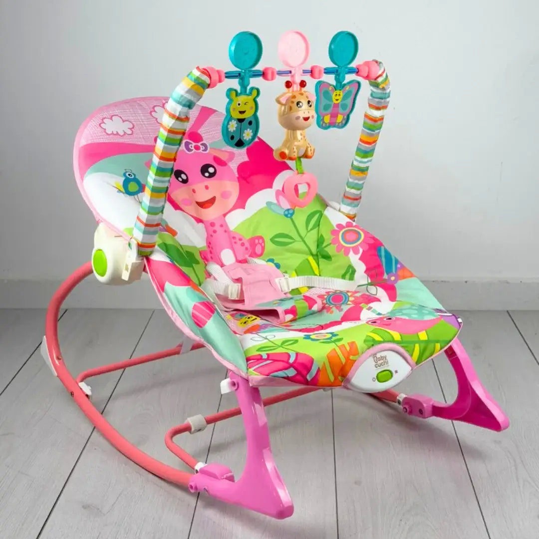 👶🏻SILLA MECEDORA VIBRADORA, CRECE CONMIGO❤️(Incluyen toldillo o mosquitero)