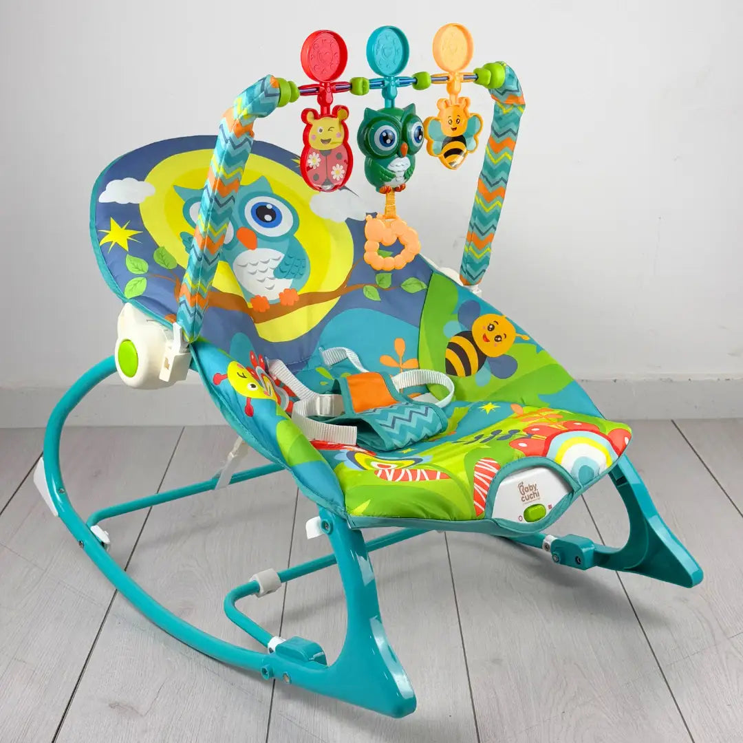 👶🏻SILLA MECEDORA VIBRADORA, CRECE CONMIGO❤️(Incluyen toldillo o mosquitero)