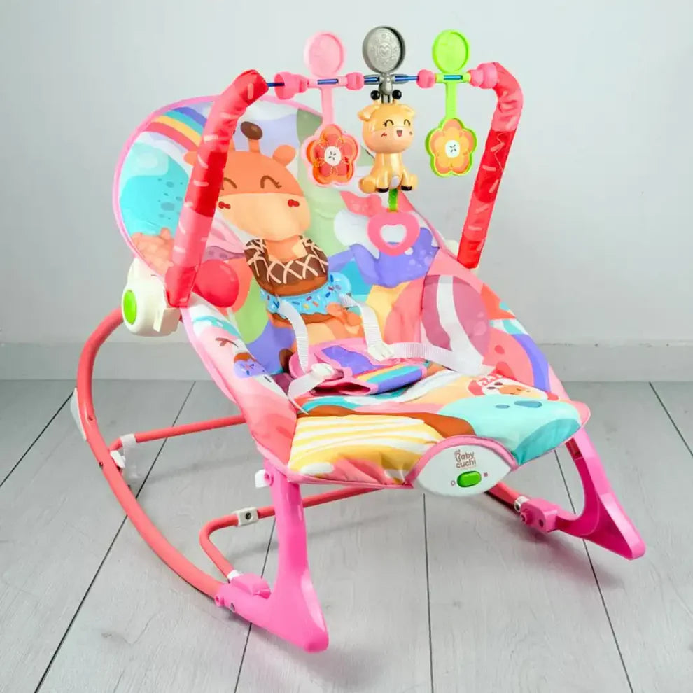 👶🏻SILLA MECEDORA VIBRADORA, CRECE CONMIGO❤️(Incluyen toldillo o mosquitero)